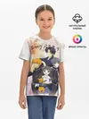 Детская базовая футболка / Корзинка фруктов персонажи