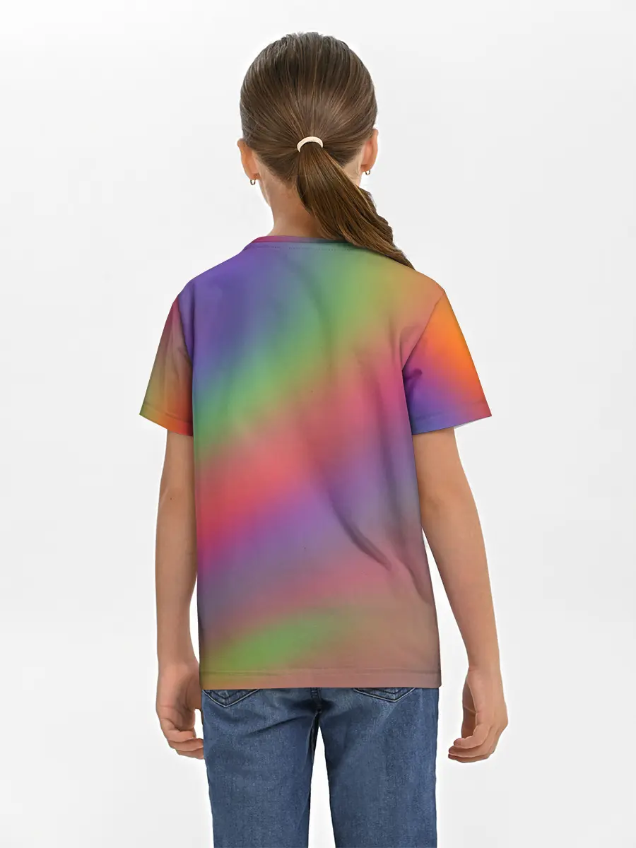 Детская базовая футболка / ГРАДИЕНТ