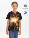 Детская базовая футболка / фейерверк души