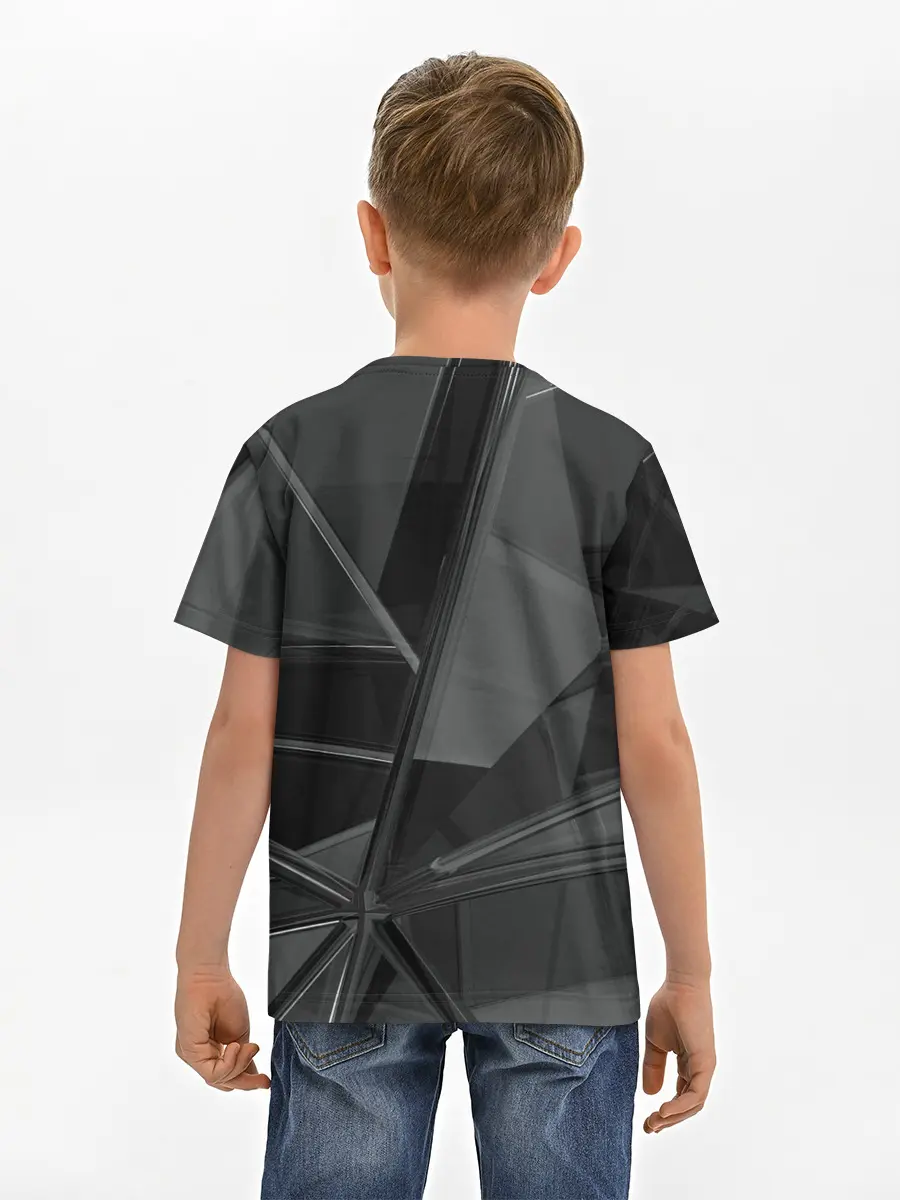 Детская базовая футболка / Stone | Black