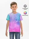 Детская базовая футболка / Акварельные пятна
