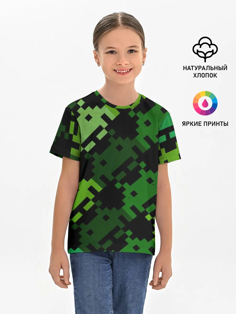 Детская базовая футболка / Space Invaders