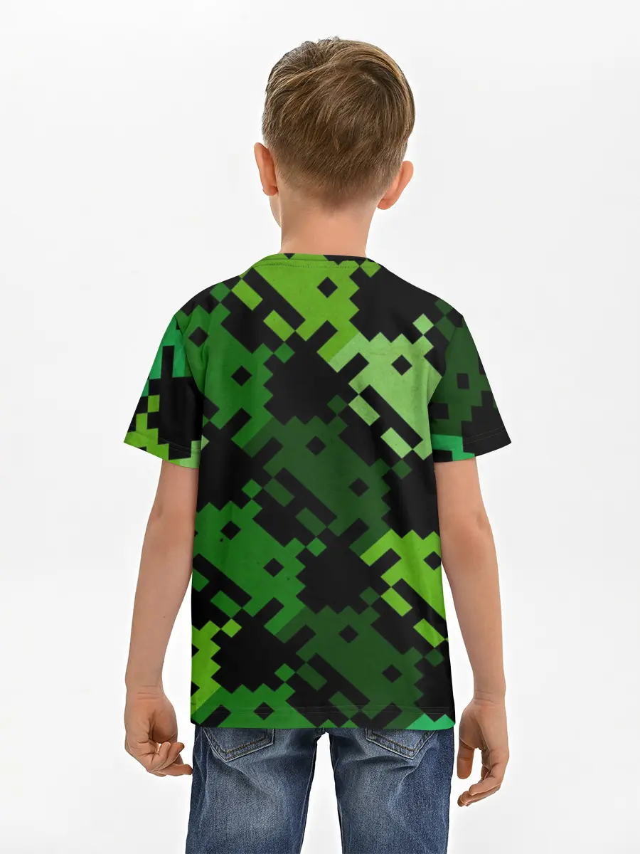 Детская базовая футболка / Space Invaders