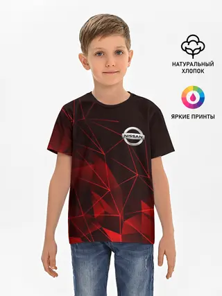 Детская базовая футболка / NISSAN