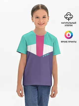 Детская базовая футболка / Стиль 90 х