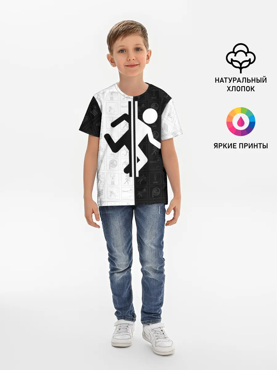 Детская базовая футболка / PORTAL