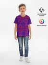 Детская базовая футболка / Русские народные узоры