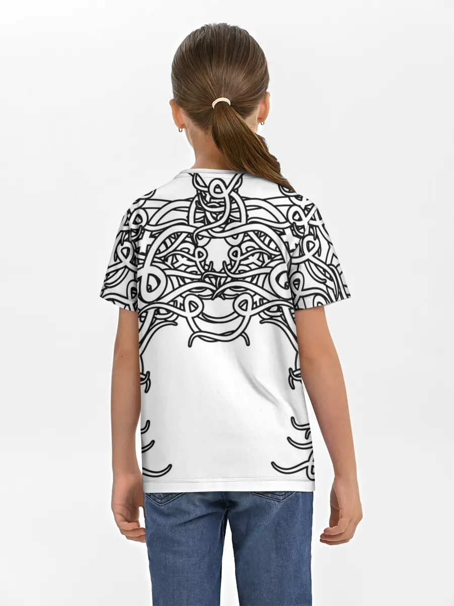 Детская базовая футболка / Фэнтези мотылёк