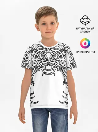 Детская базовая футболка / Фэнтези мотылёк