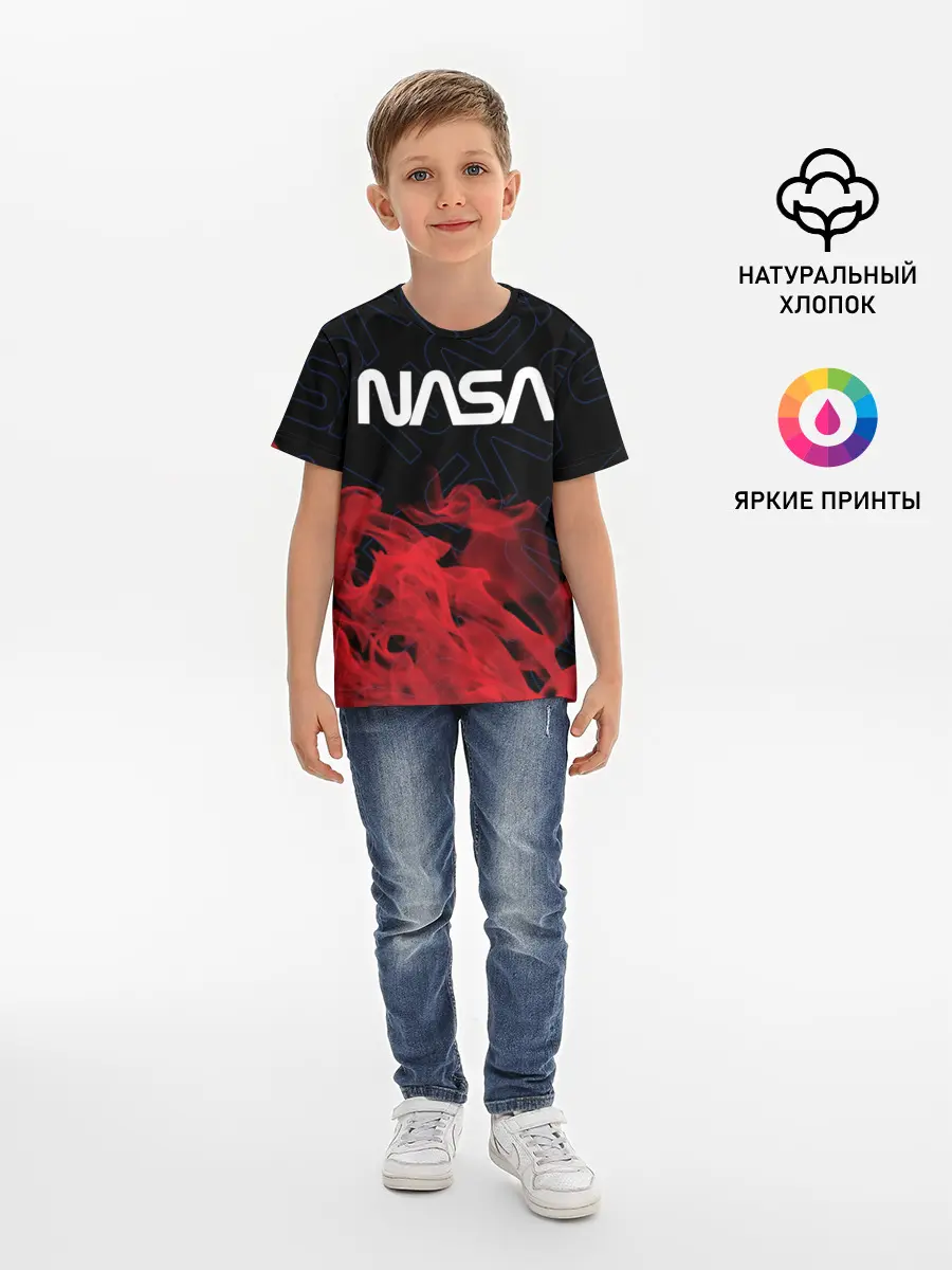 Детская базовая футболка / NASA / НАСА