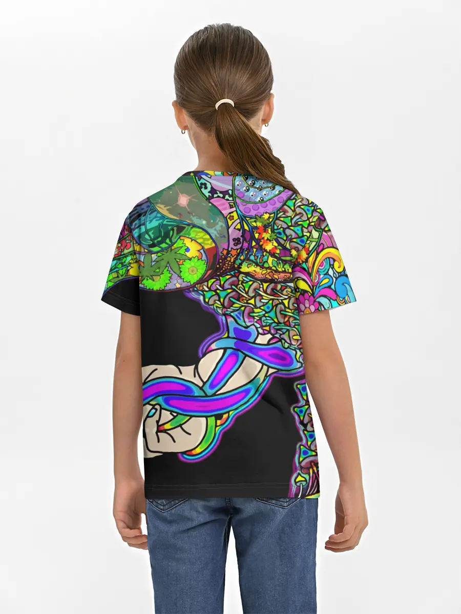 Детская базовая футболка / ПСИХОДЕЛИКА NEW