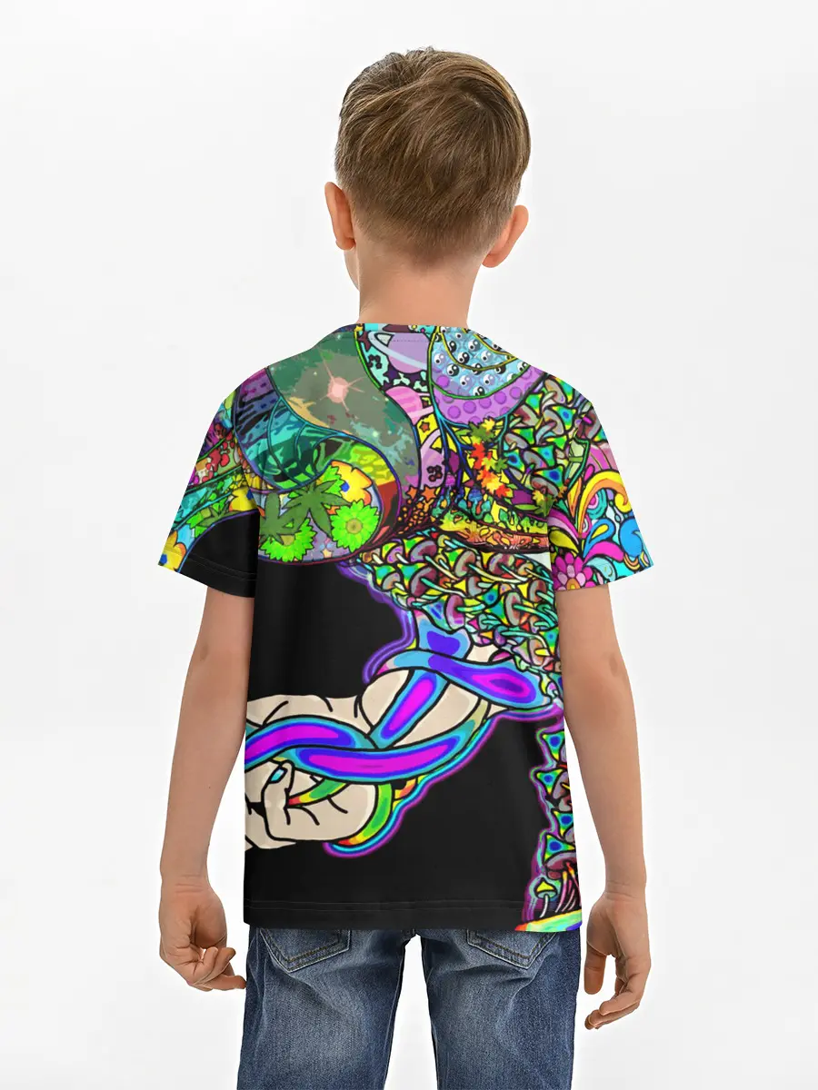 Детская базовая футболка / ПСИХОДЕЛИКА NEW