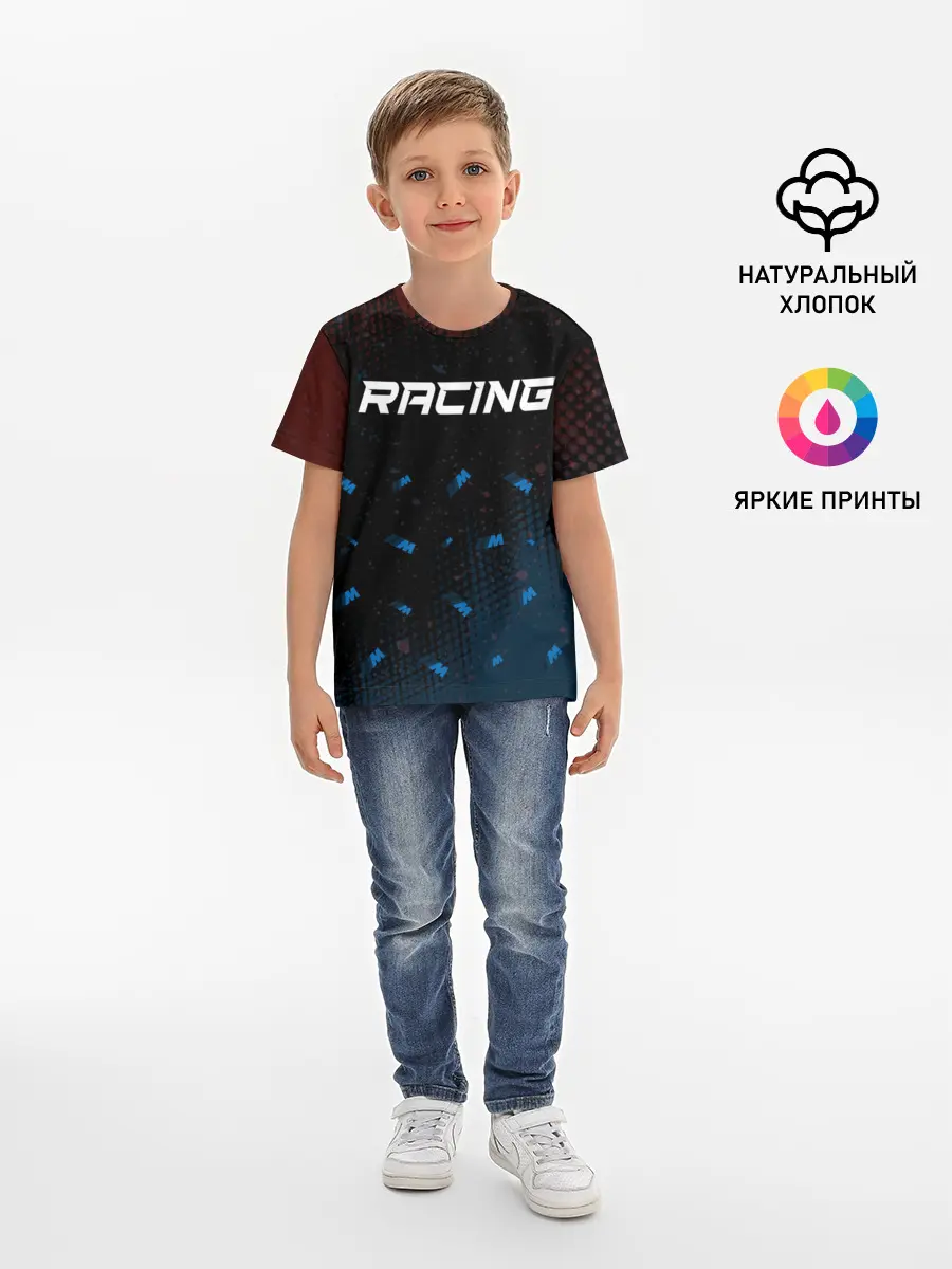 Детская базовая футболка / BMW - Halftone