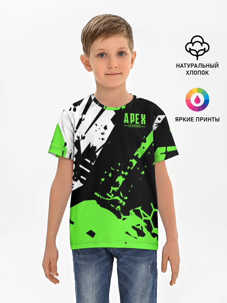 Детская базовая футболка / Apex Legends