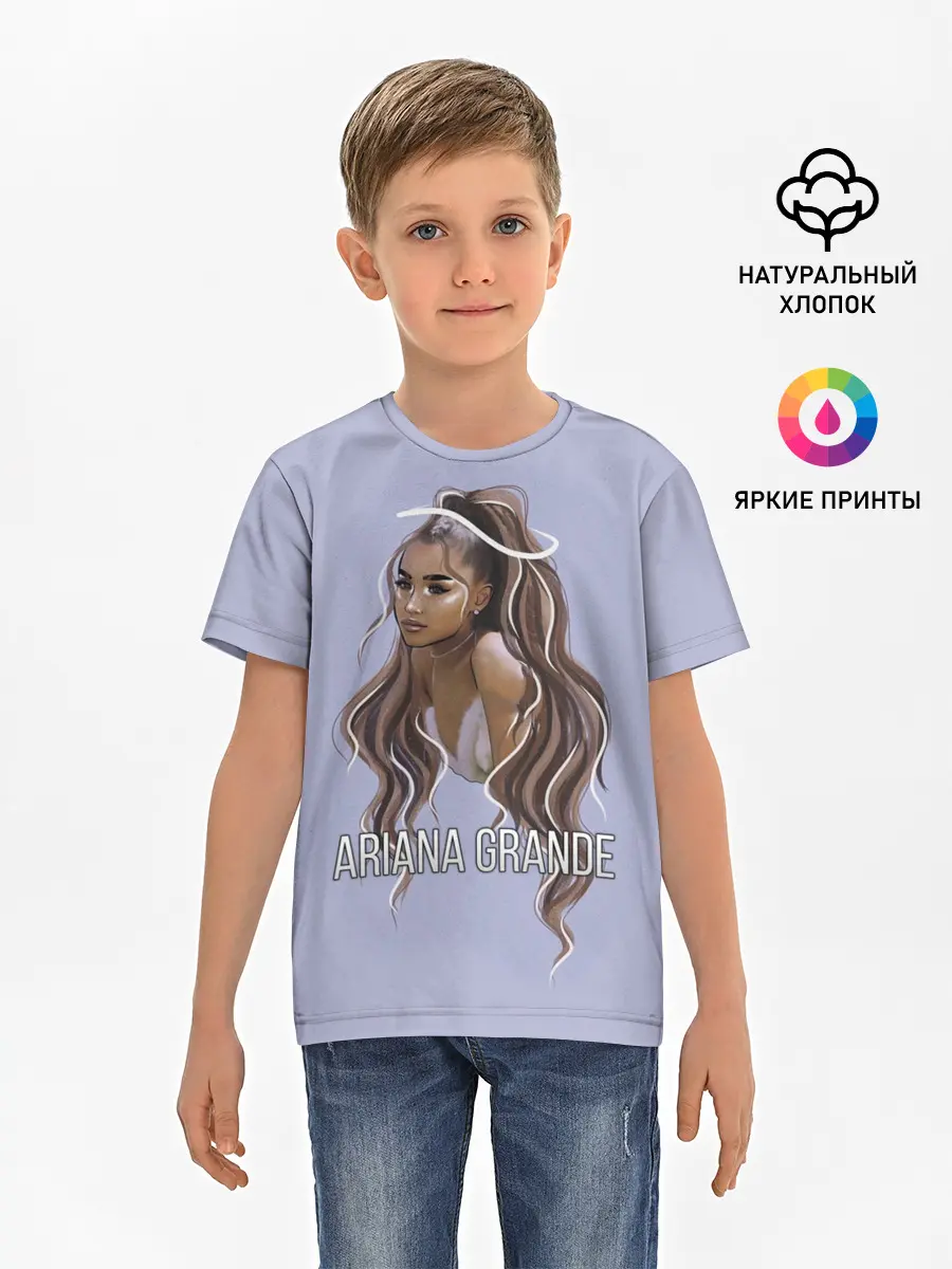 Детская базовая футболка / Ariana Grande