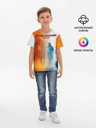 Детская базовая футболка / Рик Декард и Кей BR2049