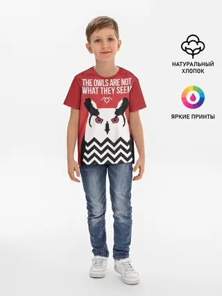 Детская базовая футболка / Twin Peaks