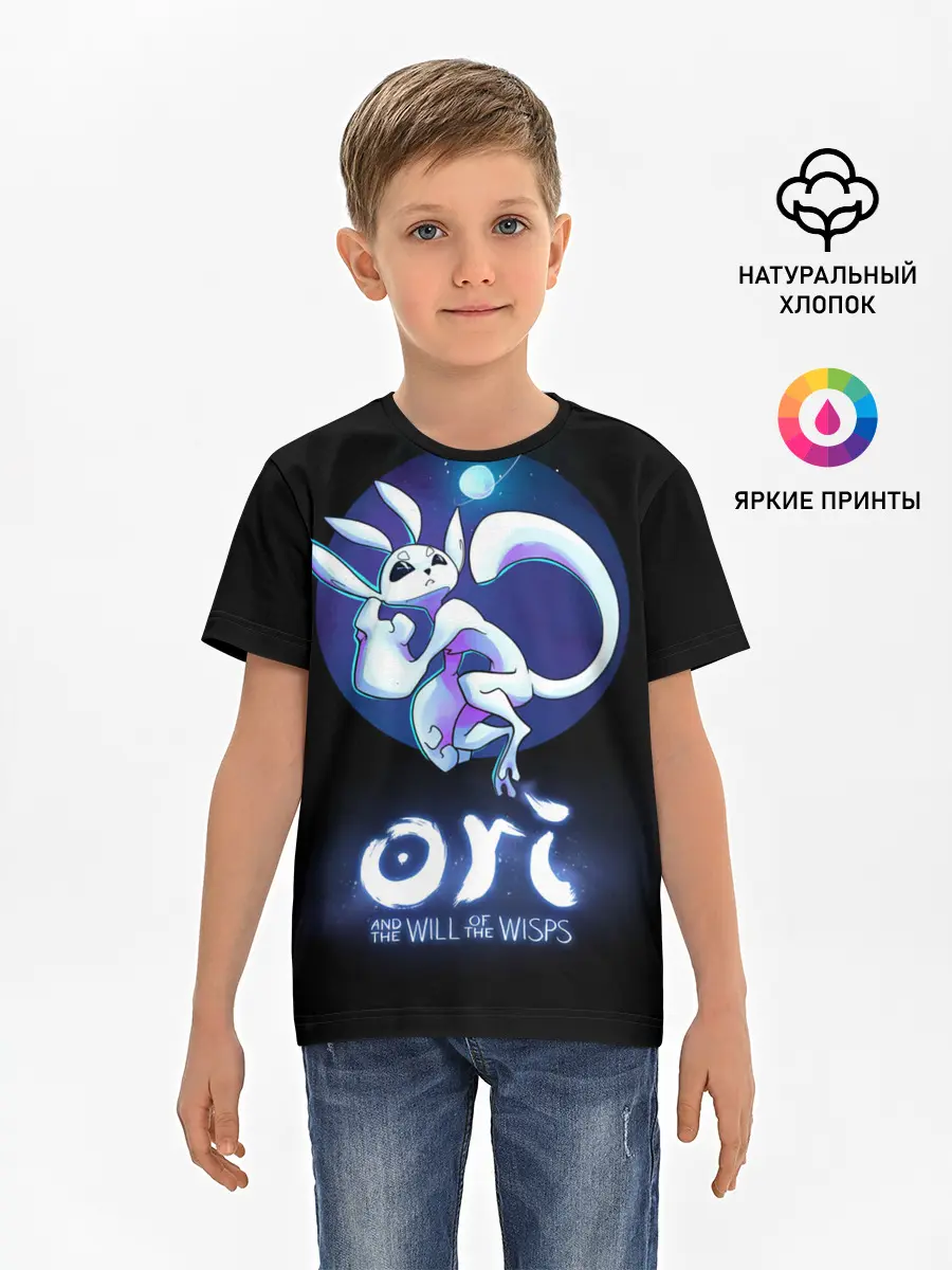 Детская базовая футболка / Ori and the Will of the Wisps