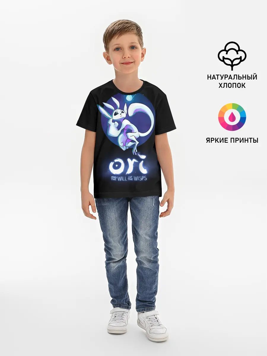 Детская базовая футболка / Ori and the Will of the Wisps
