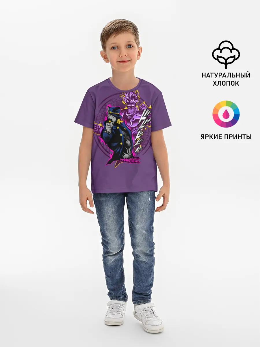 Детская базовая футболка / JoJo Bizarre Adventure