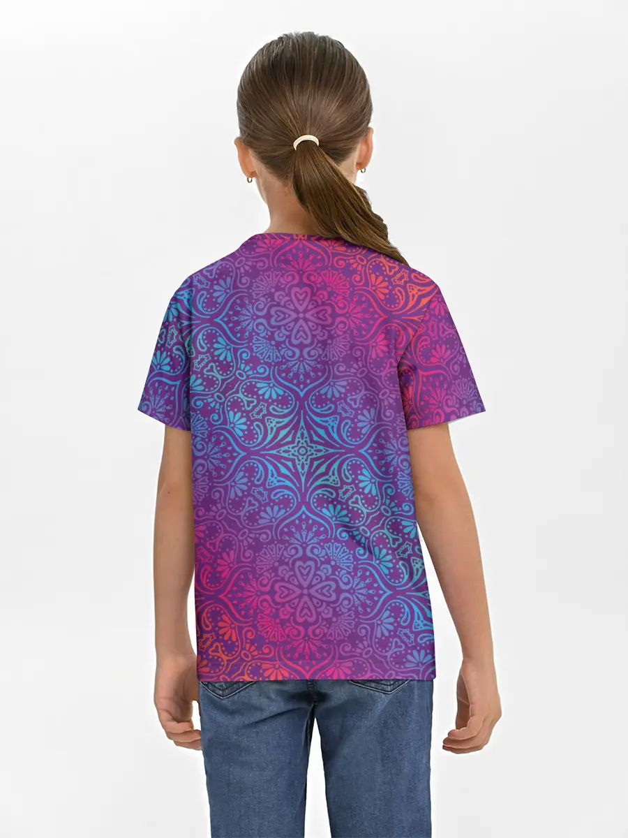 Детская базовая футболка / Роскошный Ом