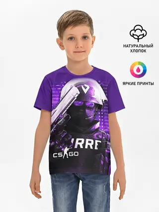 Детская базовая футболка / CS:GO