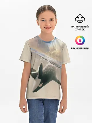 Детская базовая футболка / косатка