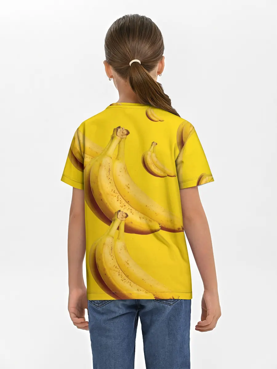 Детская базовая футболка / Банановый рай