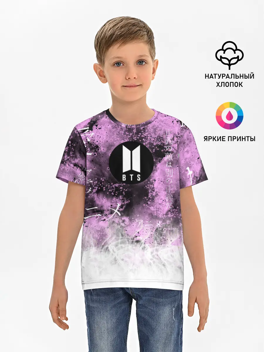 Детская базовая футболка / BTS
