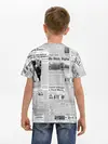 Детская базовая футболка / Газета Newspaper