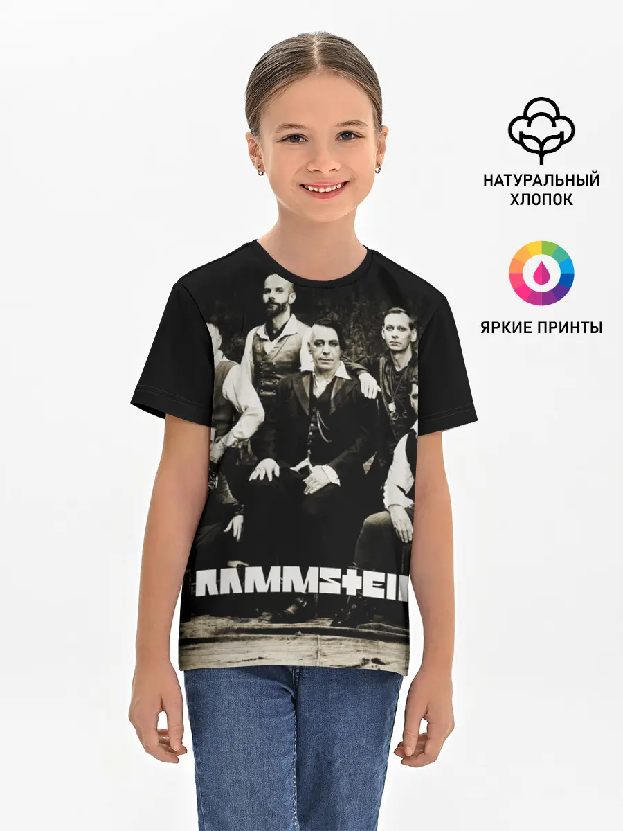 Детская базовая футболка / Rammstein