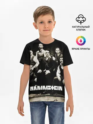 Детская базовая футболка / Rammstein
