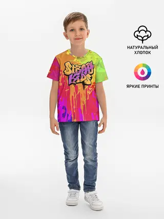Детская базовая футболка / Stray Kids