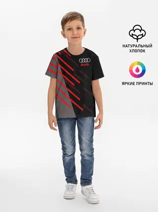 Детская базовая футболка / AUDI SPORT