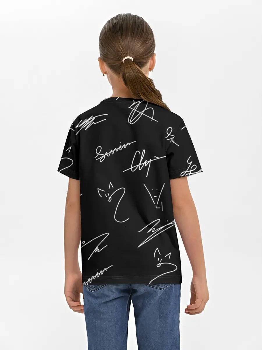 Детская базовая футболка / STRAY KIDS