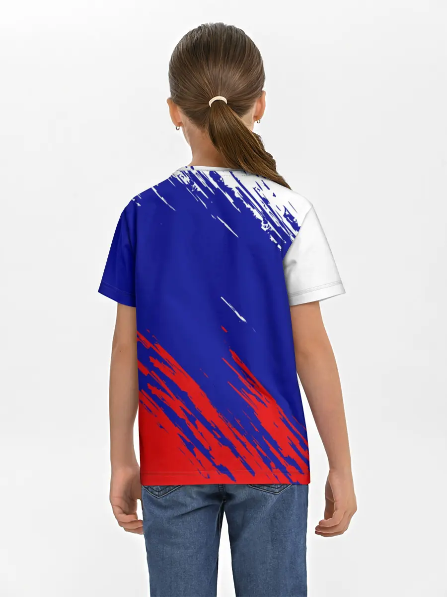 Детская базовая футболка / RUSSIA SPORT / РОССИЯ СПОРТ