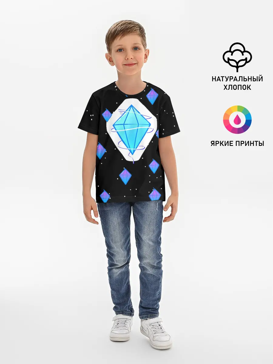 Детская базовая футболка / Алмаз
