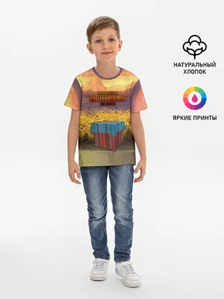 Детская базовая футболка / PUBG MOBILE