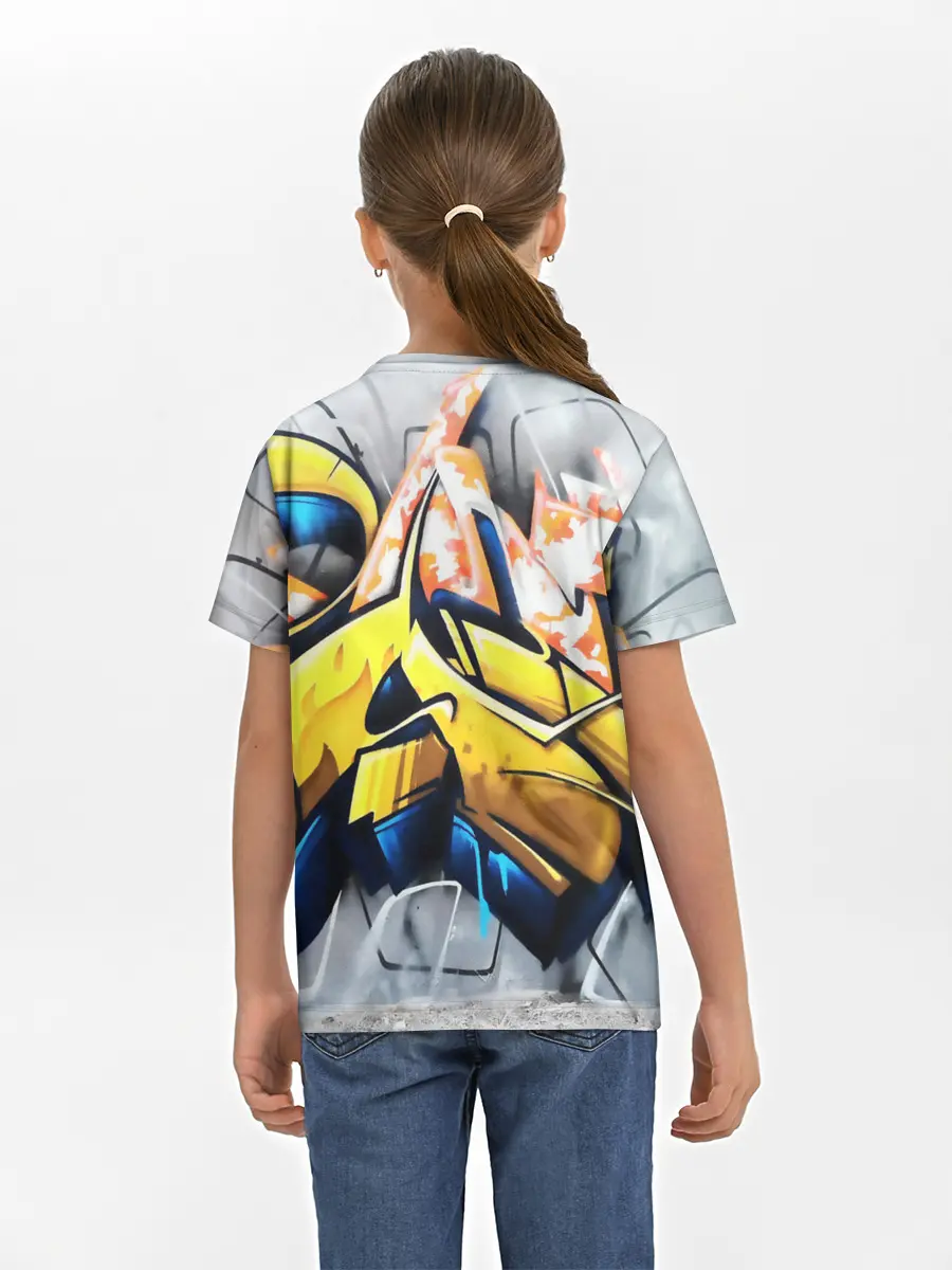 Детская базовая футболка / Street art