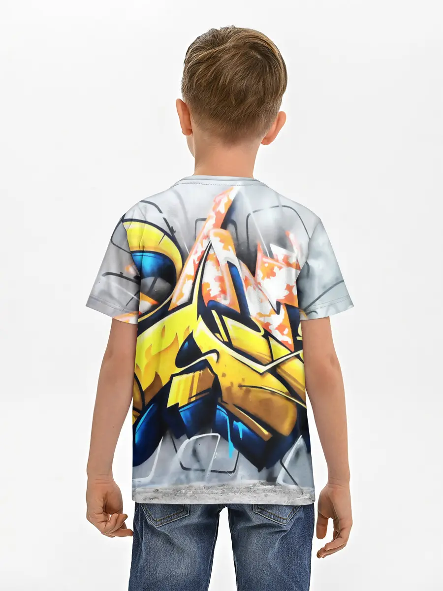 Детская базовая футболка / Street art