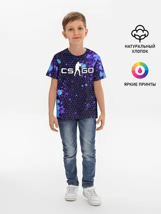 Детская базовая футболка / COUNTER STRIKE