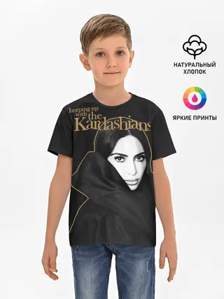 Детская базовая футболка / Ким Кардашьян