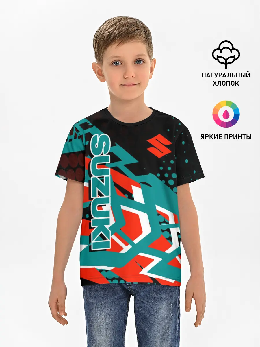 Детская базовая футболка / Suzuki