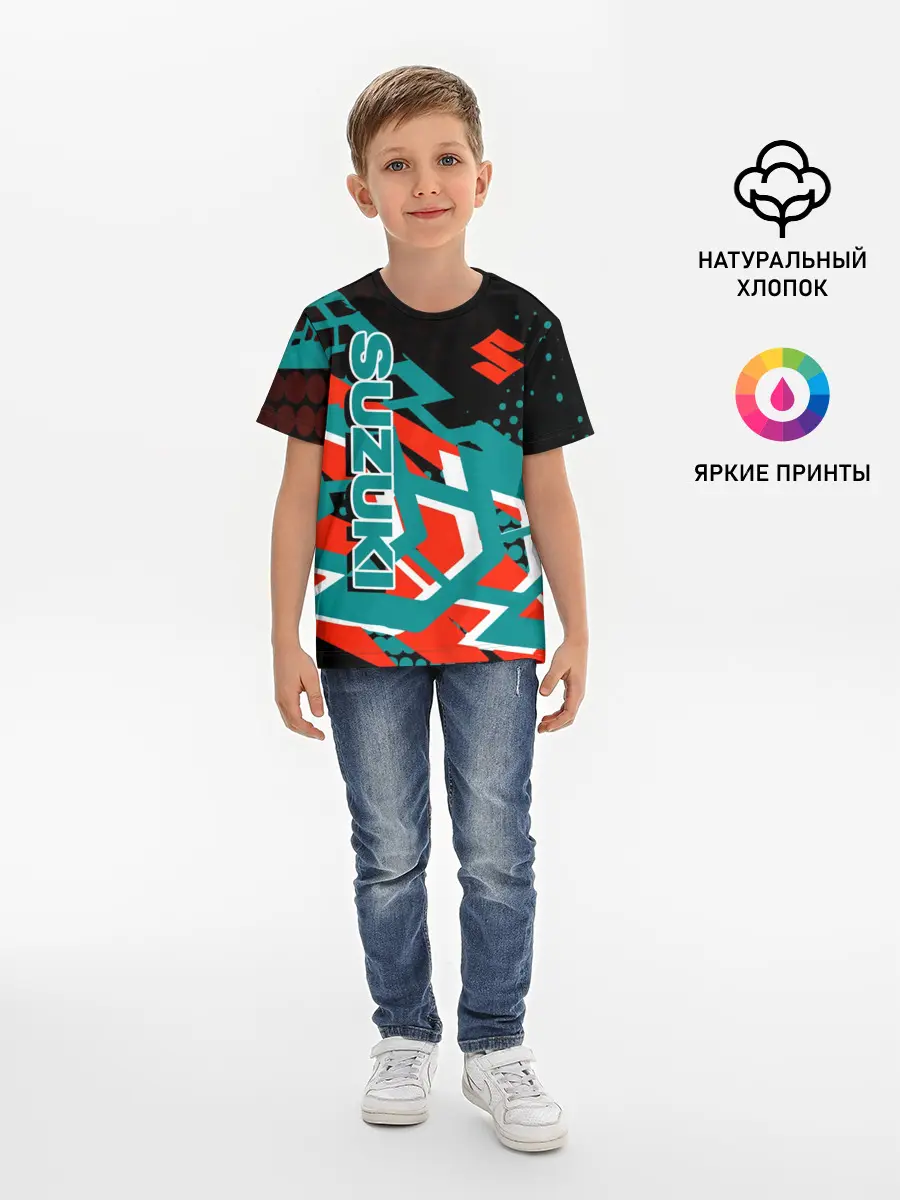 Детская базовая футболка / Suzuki