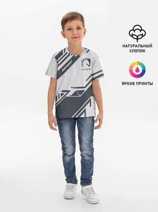 Детская базовая футболка / TEAM LIQUID E-SPORT