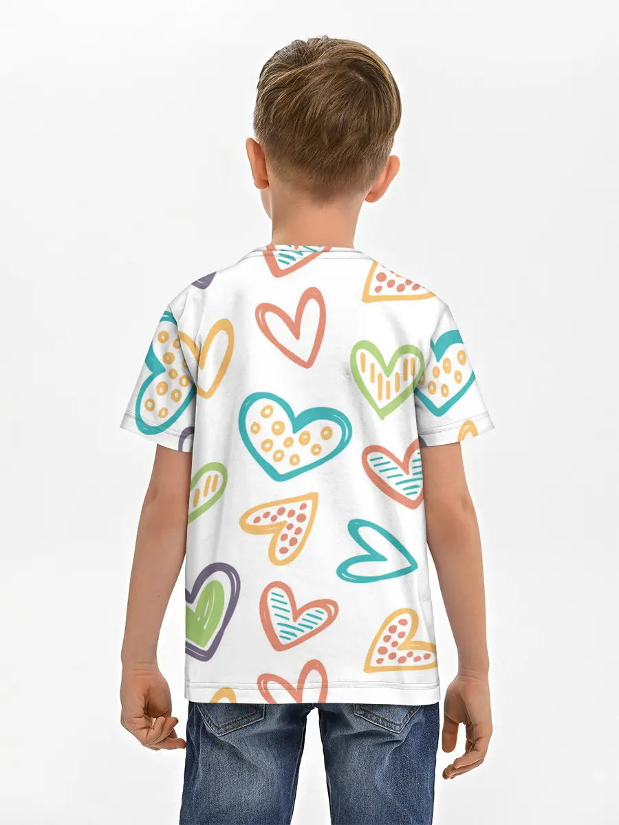 Детская базовая футболка / Сладкая парочка