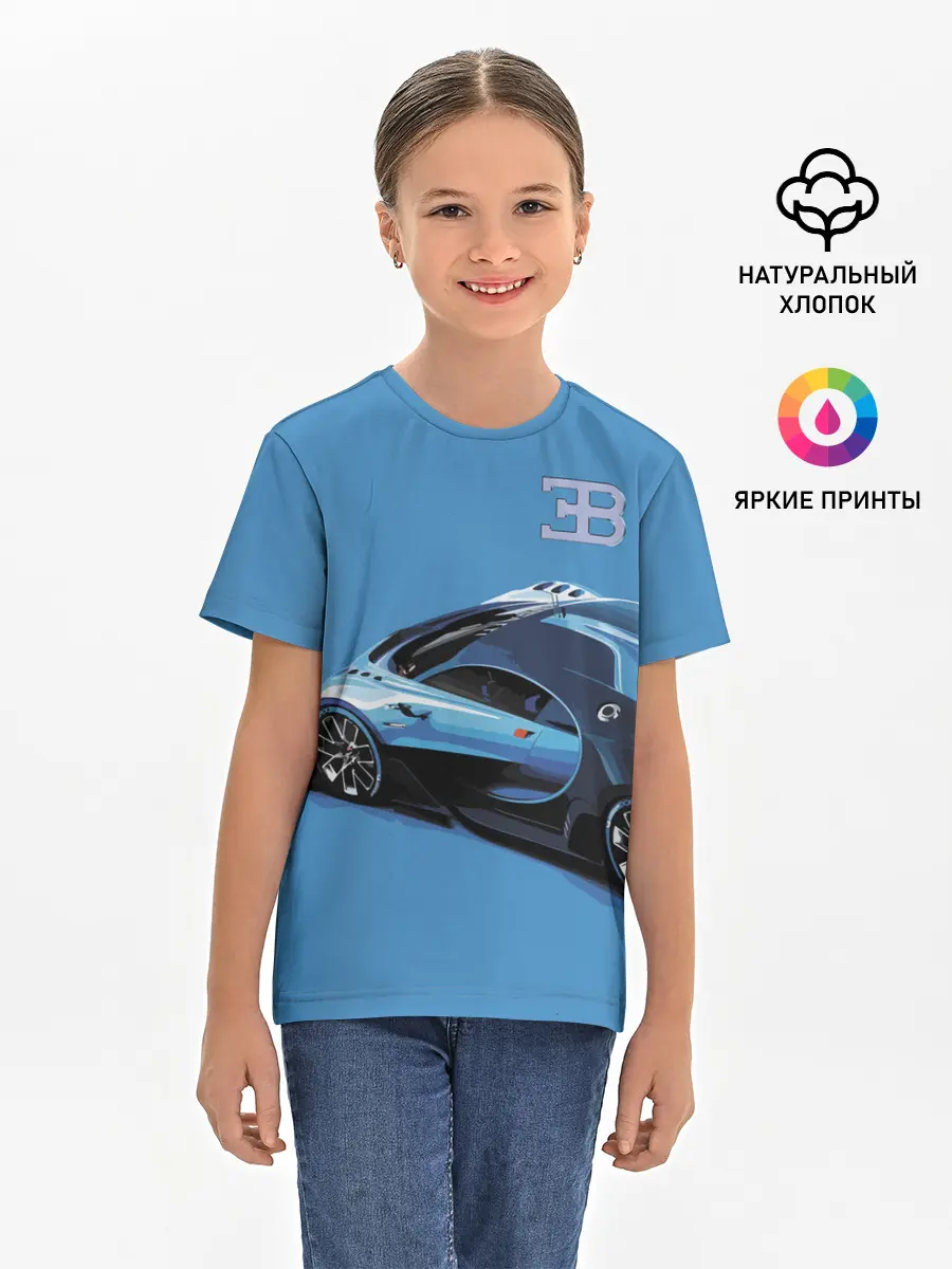 Детская базовая футболка / Bugatti