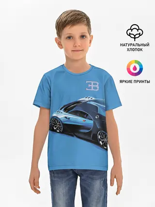 Детская базовая футболка / Bugatti