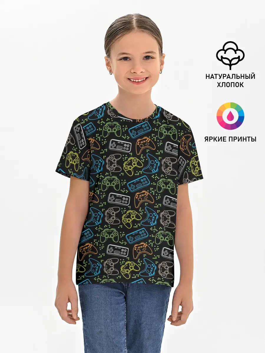 Детская базовая футболка / Геймер