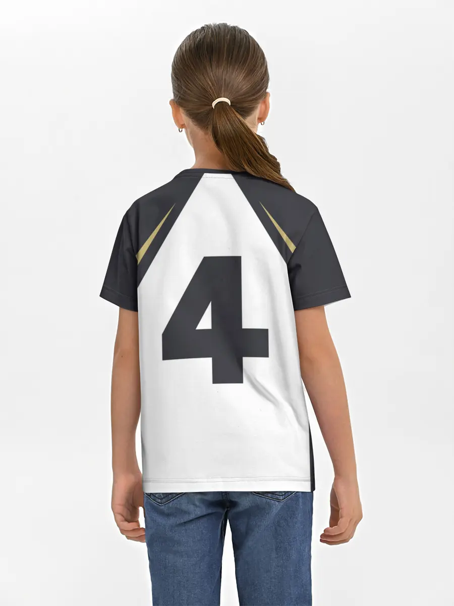 Детская базовая футболка / Бокуто 4 форма Фукуродани